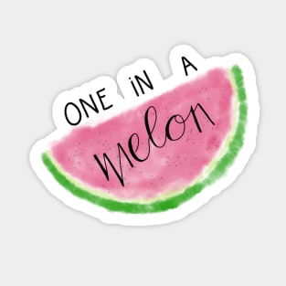 One in a Melon Sticker